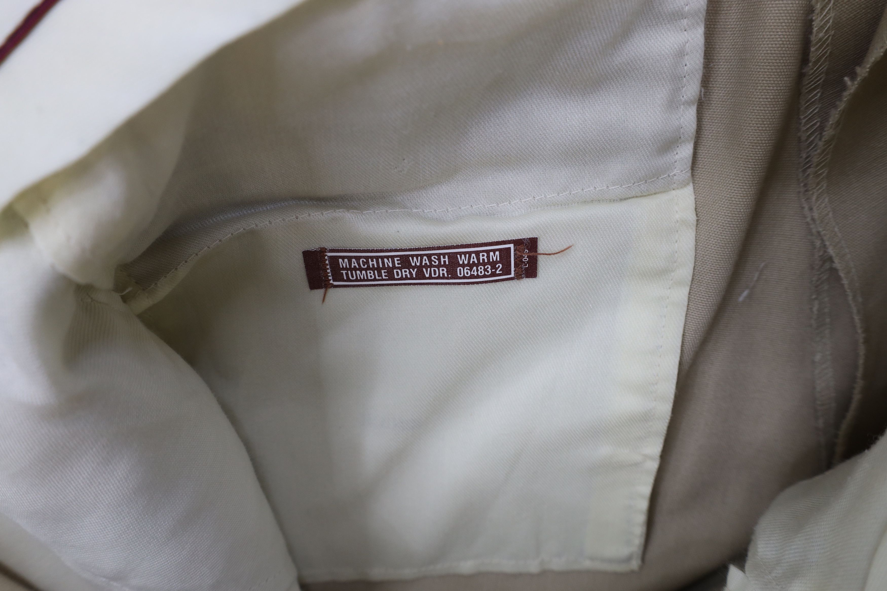 Vintage Vintage 70s Streetwear Knit Flared Wide Leg Chino Pants USA Size US 32 / EU 48 - 7 Thumbnail