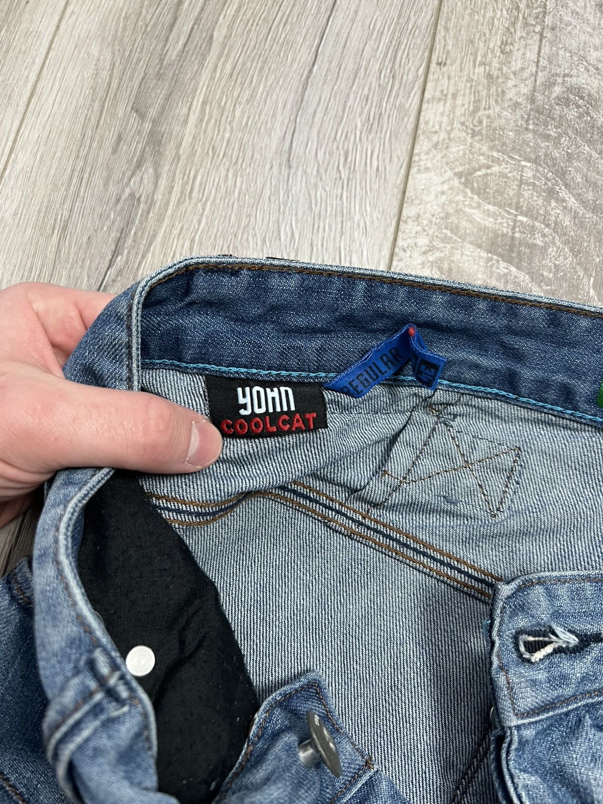 Other Y2K Jeans Crazy Fit Denim Pants 2000s Slim Size US 34 / EU 50 - 11 Thumbnail