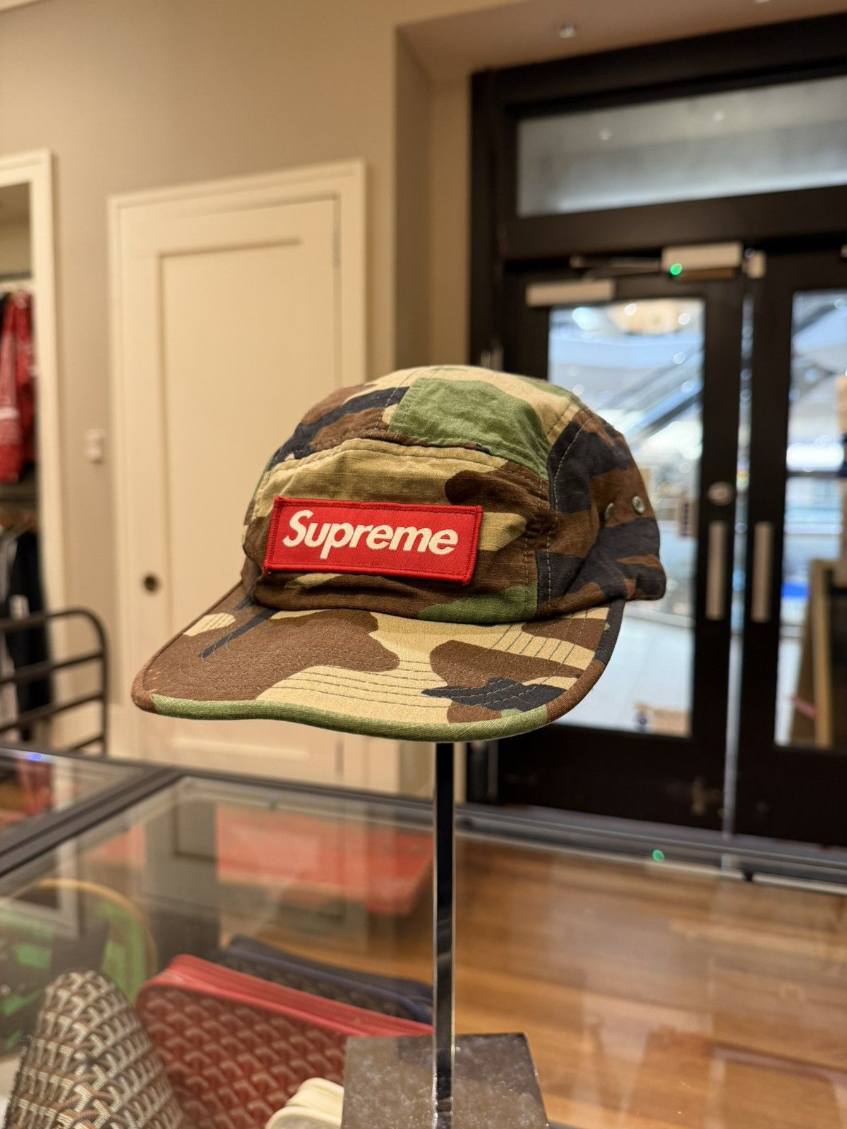 Supreme Supreme Woodland Camo Camp Cap Size ONE SIZE - 1 Thumbnail