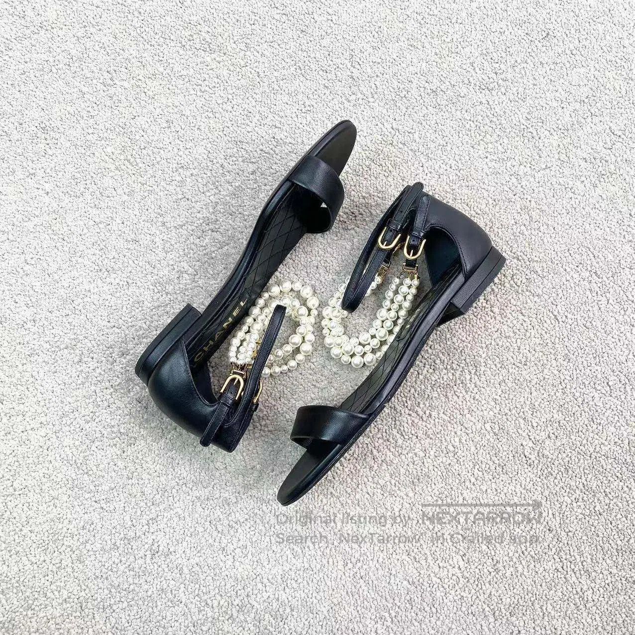 Chanel Chanel Pearl flat sandals| Size US 7 / IT 37 - 5 Thumbnail
