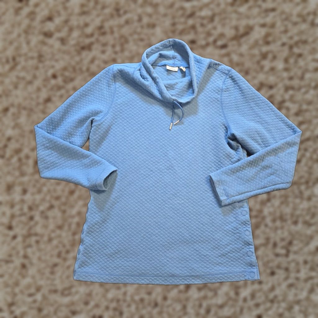 Vintage **L.L. Bean Women's Blue SoftLight Regular Fit Pullover Casual** User: L.L. Bean Women's Blue SoftLight Regular Fit Pullover Casual Size M / US 6-8 / IT 42-44 - 1 Thumbnail