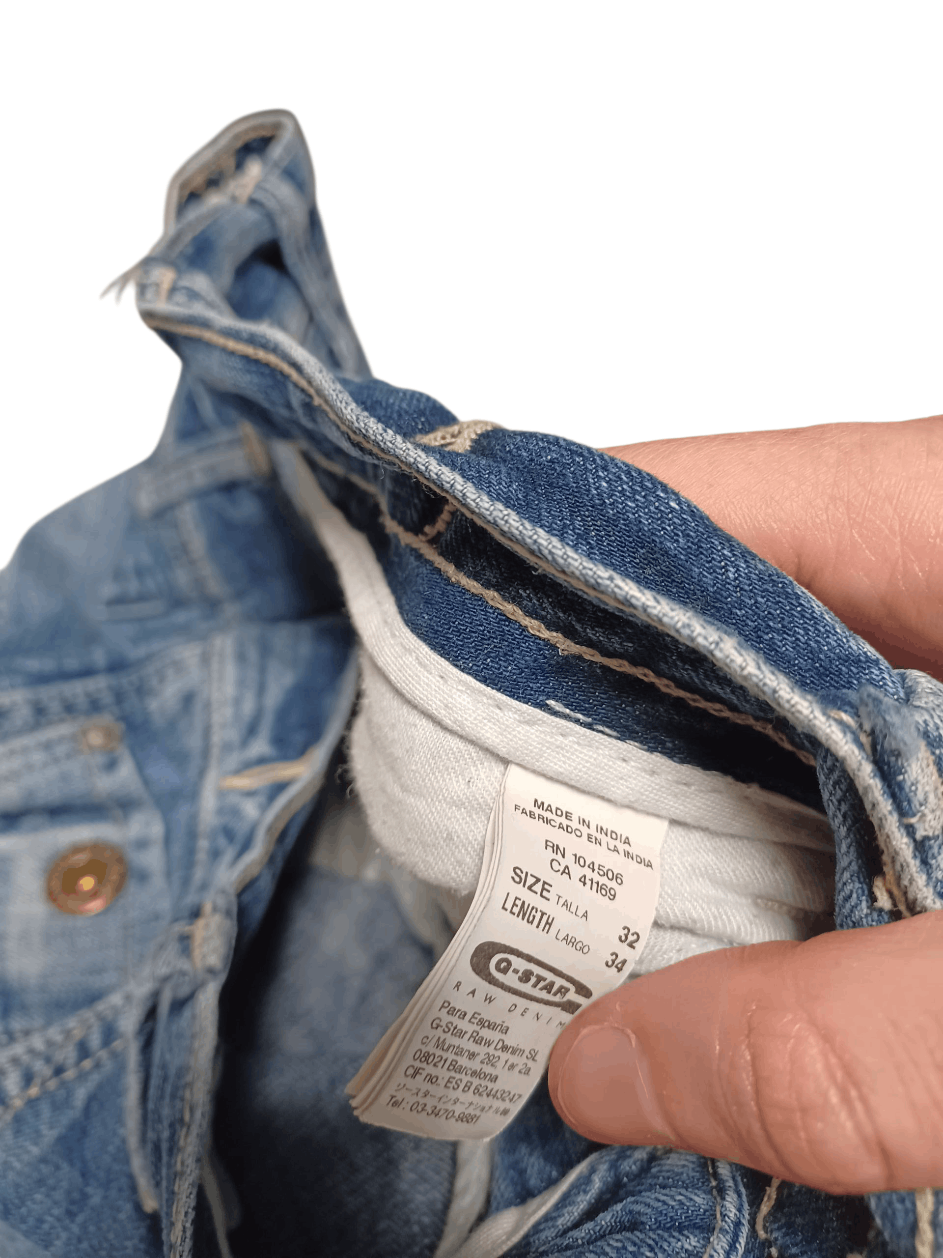 G-Star G STAR RAW MULTIPOCET CARGO DOUBLE KNEE JAPANESE JEANS DENIM Size US 32 / EU 48 - 5 Thumbnail