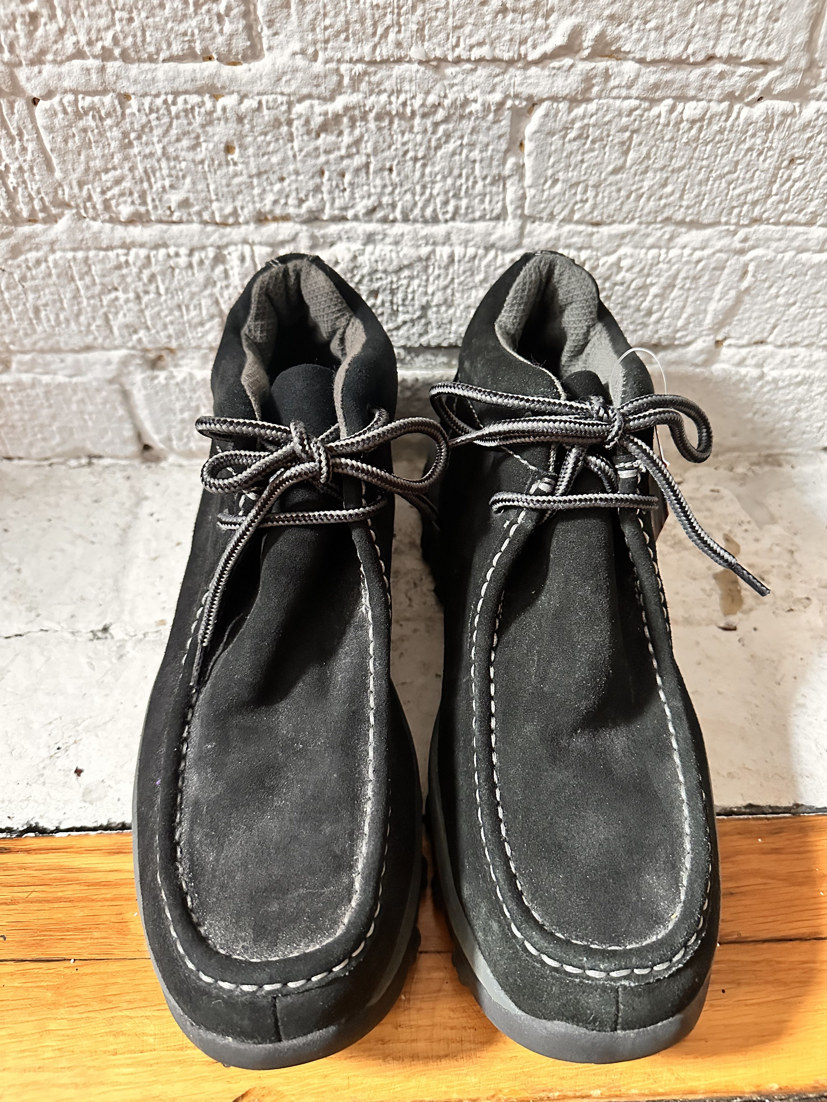 Route 66 NEW ROUTE 66 90s STYLE BLACK SUEDE LUG BOOTS _13 Size US 13 / EU 46 - 1 Thumbnail