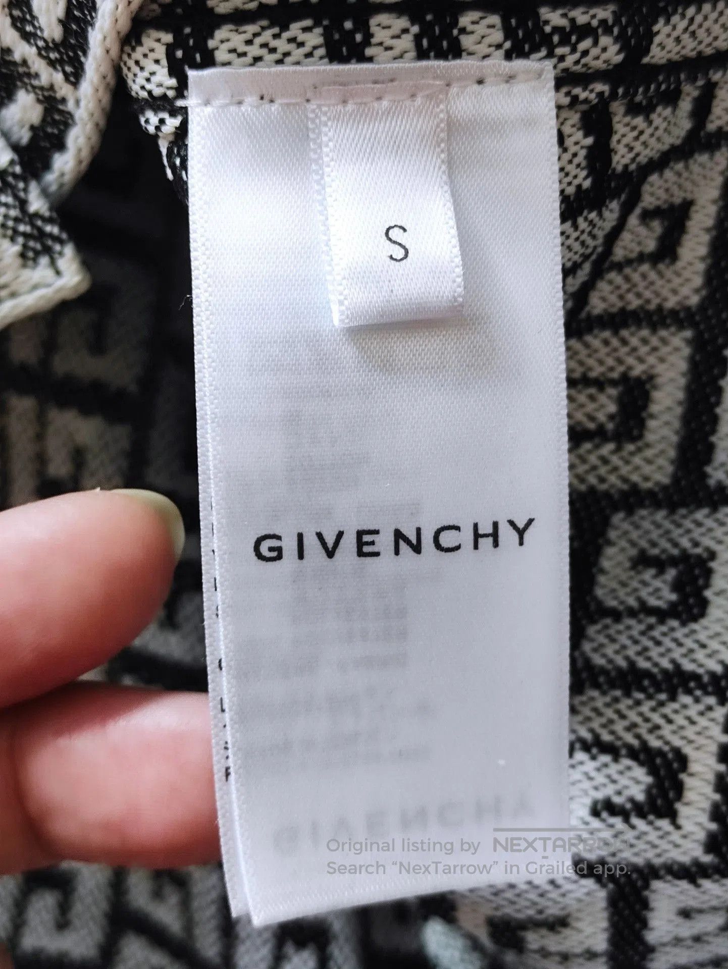 Givenchy Givenchy 4G Logo White Denim Jacket. Size US S / EU 44-46 / 1 - 4 Thumbnail
