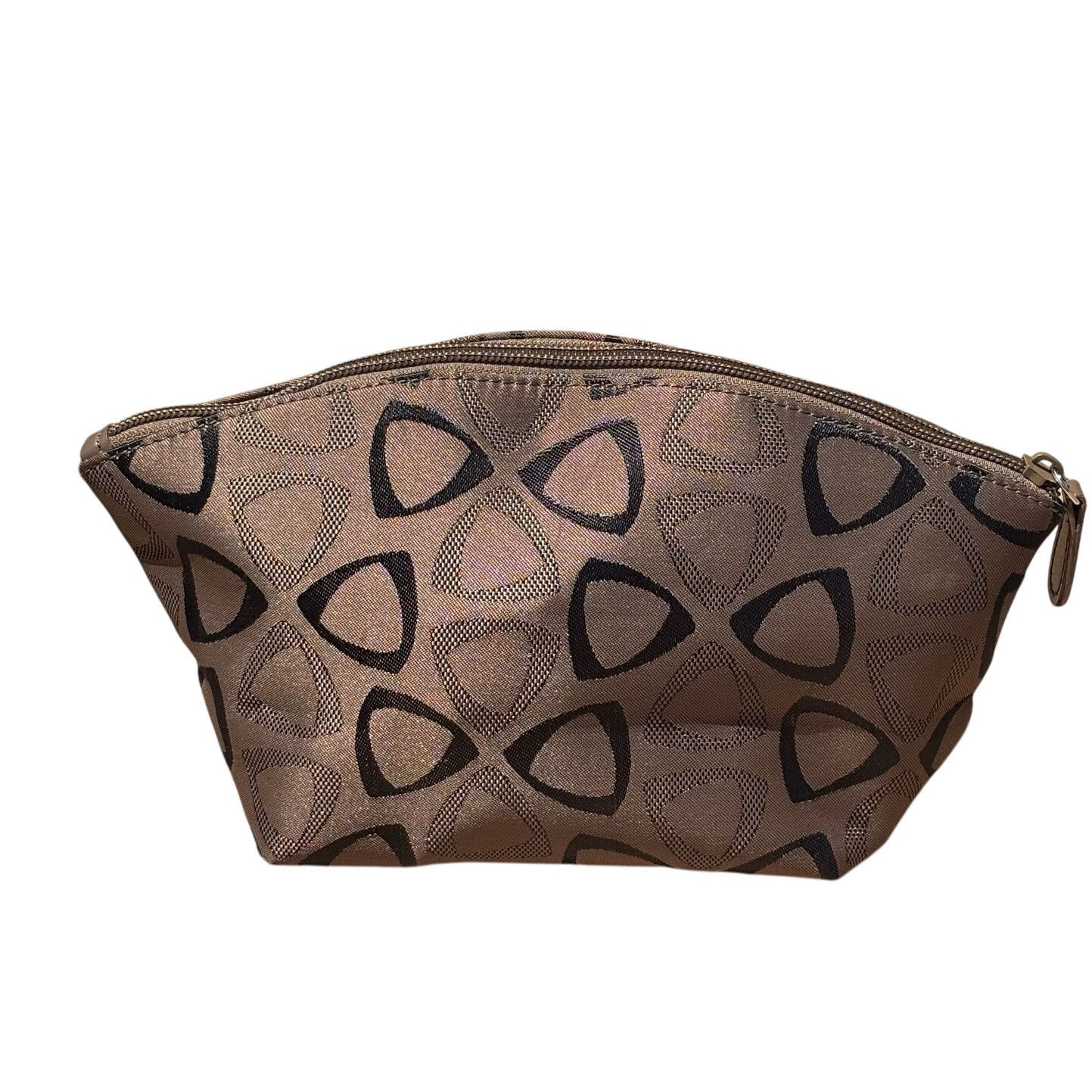 Liz Claiborne Brown Liz Claiborne Makeup Bag Size ONE SIZE - 6 Thumbnail