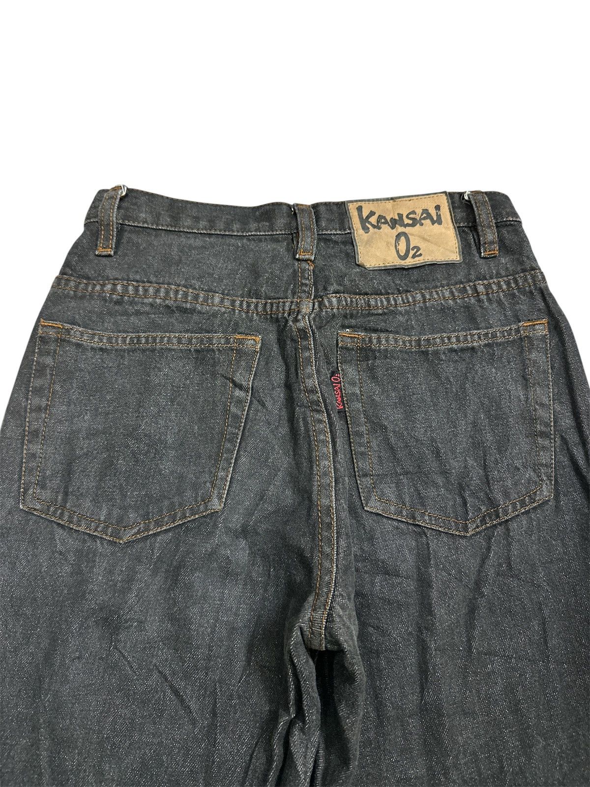 Rick Owens 2000 Kansai O2 Flare Jeans Y2K Goa Lgb If Six Was Nine Style Size US 26 / EU 42 - 3 Thumbnail
