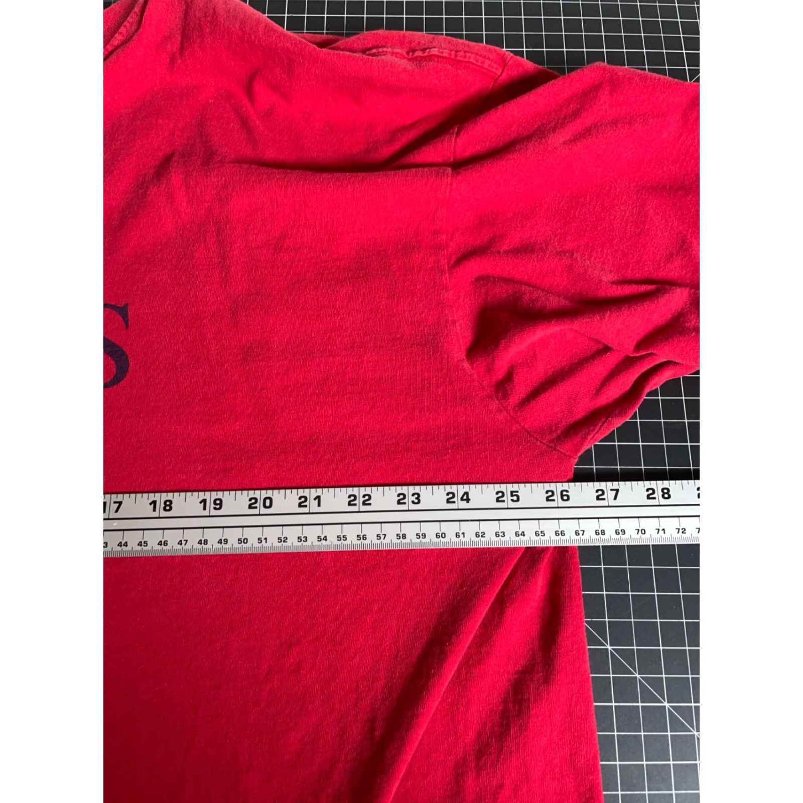 Guess VINTAGE GUESS Long Sleeve Shirt Men 2XL Red Spell Out USA Made 90s Retro Graphic Print Shirt Mens Size US XXL / EU 58 / 5 - 5 Thumbnail