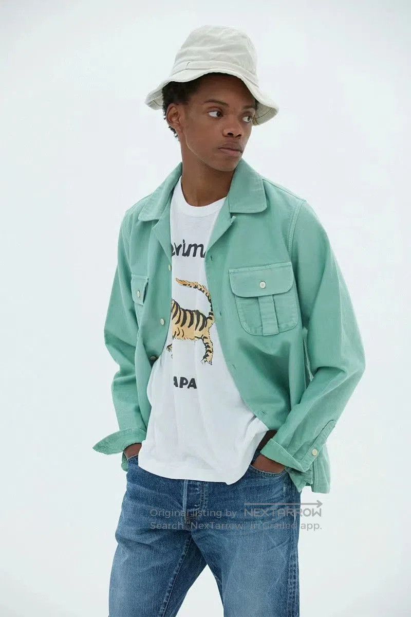 Visvim VISVIM KEESEY G.S. Moleskin Shirt. Size US M / EU 48-50 / 2 - 9 Thumbnail