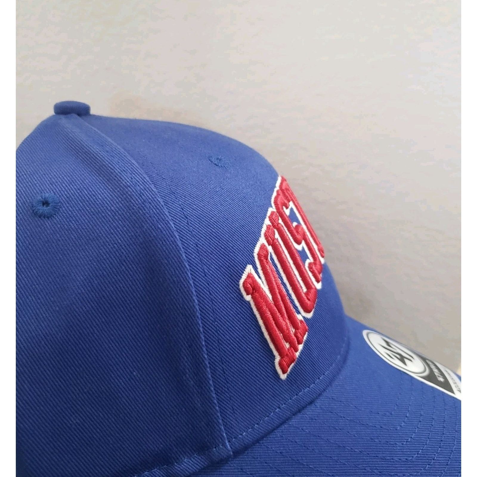 47 Southern Methodist SMU Mustangs Hat MVP Snap Blue 47 Brand Size ONE SIZE - 2 Thumbnail