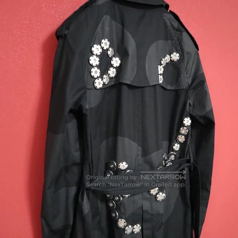 Comme des Garcons Comme Des Garcons Silver Buckle Trench Coat Size US XS / EU 42 / 0 - 6 Thumbnail