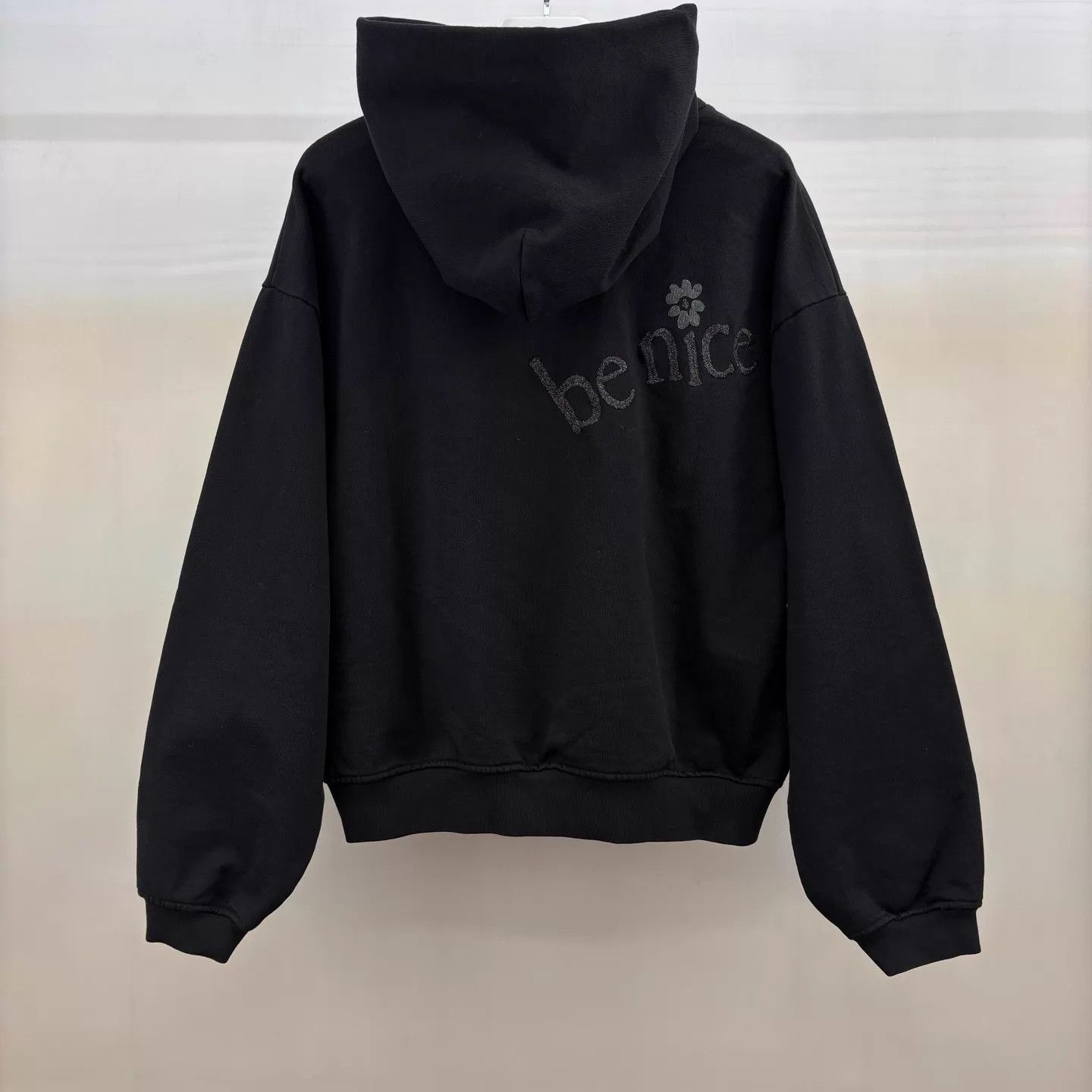 Dior Dior x ERL Black Daisy Embroidered Hoodie M NWT Size M / US 6-8 / IT 42-44 - 2 Thumbnail