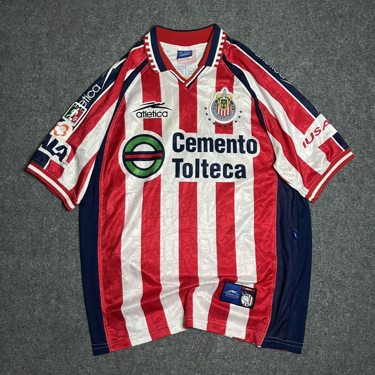 Atletica Rare Chivas de Guadalajara Home 1999/2000 Size US XL / EU 56 / 4 - 1 Thumbnail