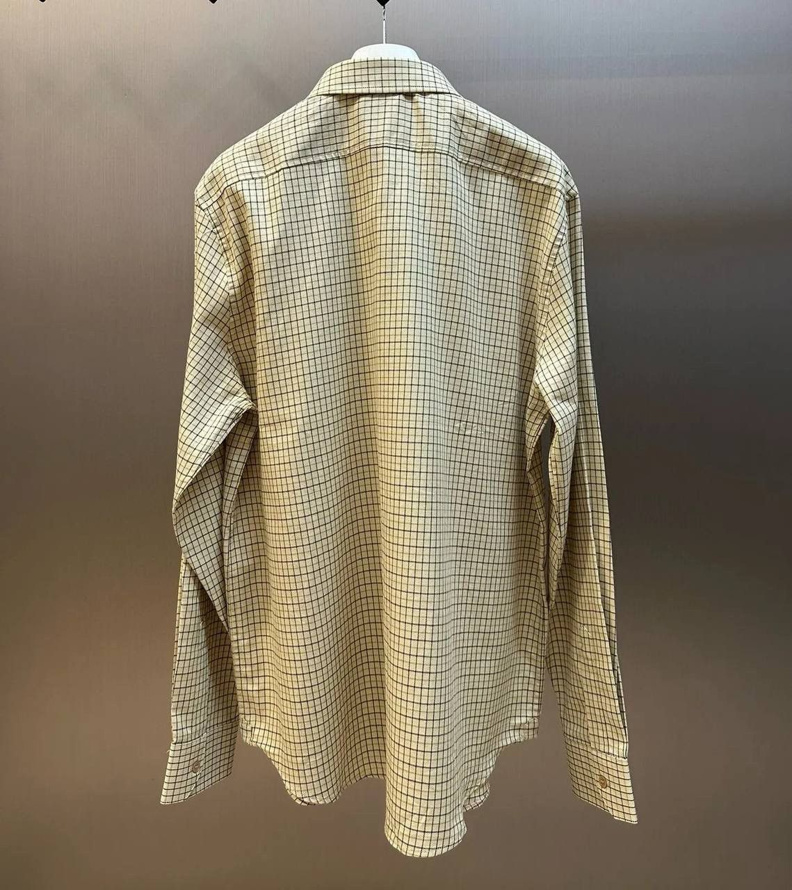 Celine CELINE- LOOSE SHIRT IN CHECKED COTTON Size US S / EU 44-46 / 1 - 4 Thumbnail