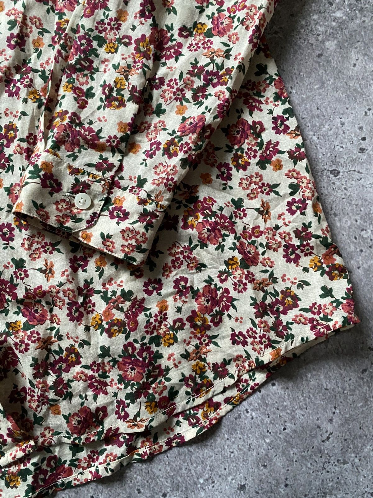 Sezane Sezane Blouse Pierro Shirt Floral Print Long Sleeve Women's Size XS / US 0-2 / IT 36-38 - 10 Thumbnail