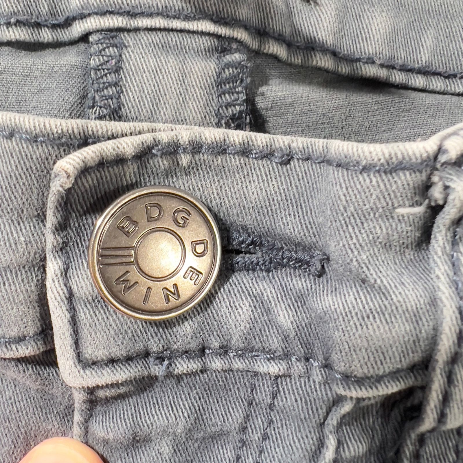 Bdg BDG Denim Urban Outfitters Woman 26 Jeans Zipper Ankles Size 32" / US 10 / IT 46 - 7 Thumbnail