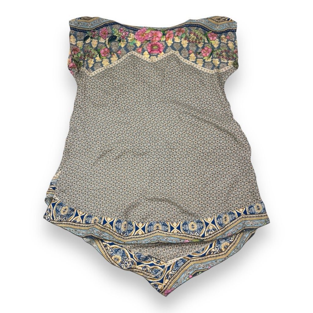 Johnny Was Johnny Was 100% Silk Mini Dress Size Extra Small Size XS / US 0-2 / IT 36-38 - 2 Thumbnail