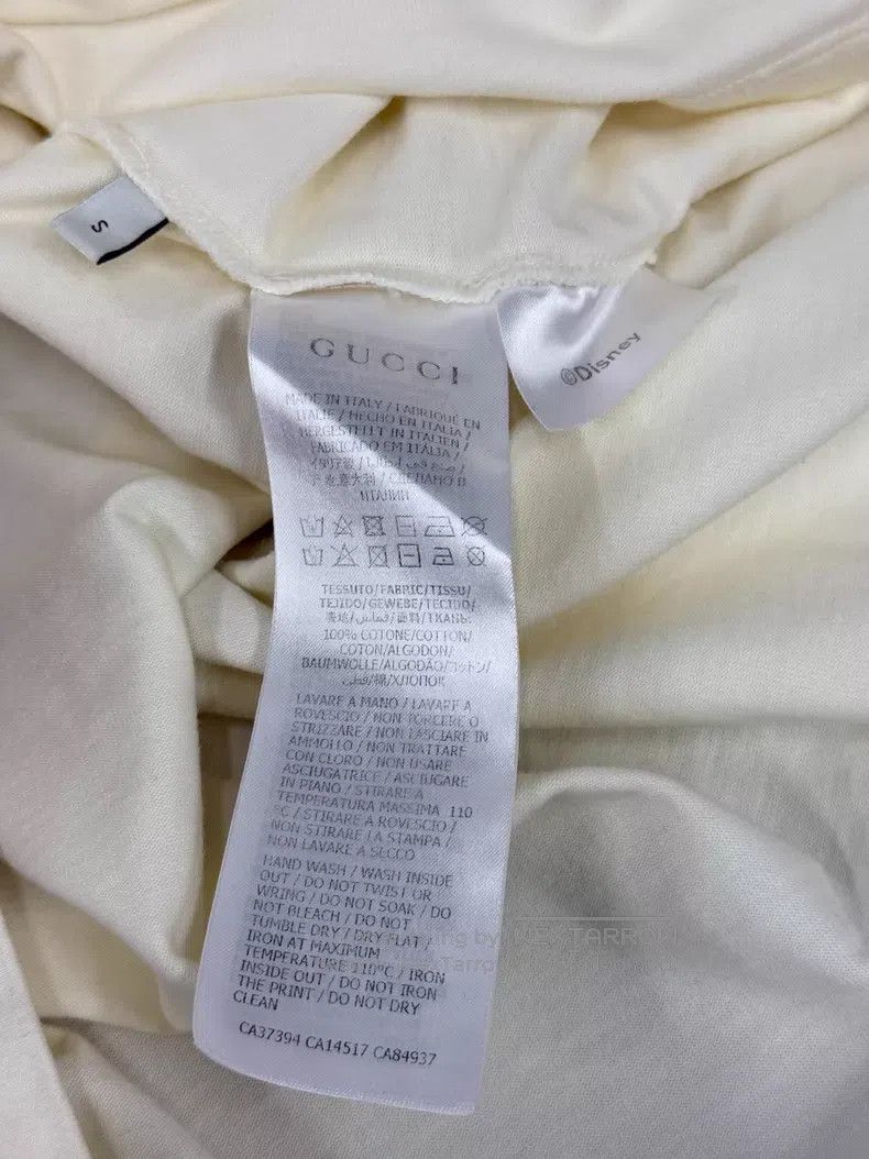 Gucci Gucci White Mickey print short-sleeved T-shirt Size US S / EU 44-46 / 1 - 5 Thumbnail