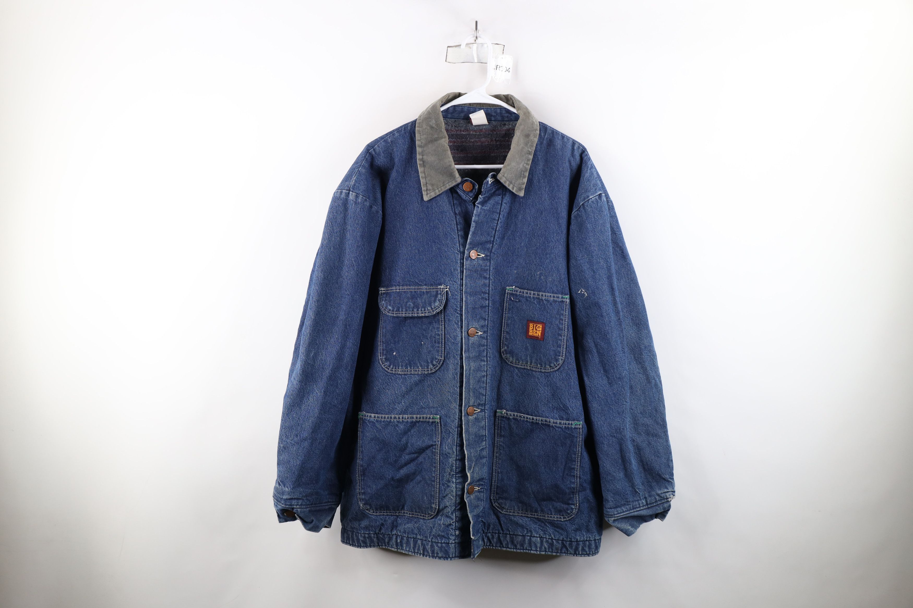 Vintage Vintage 70s Big Ben Lined Denim Chore Barn Jacket USA