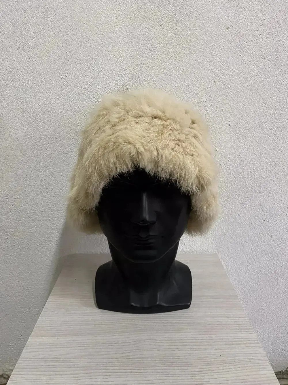 Japanese Brand Japanese Brand Fur Fleece Beanie Hat Size ONE SIZE - 3 Thumbnail