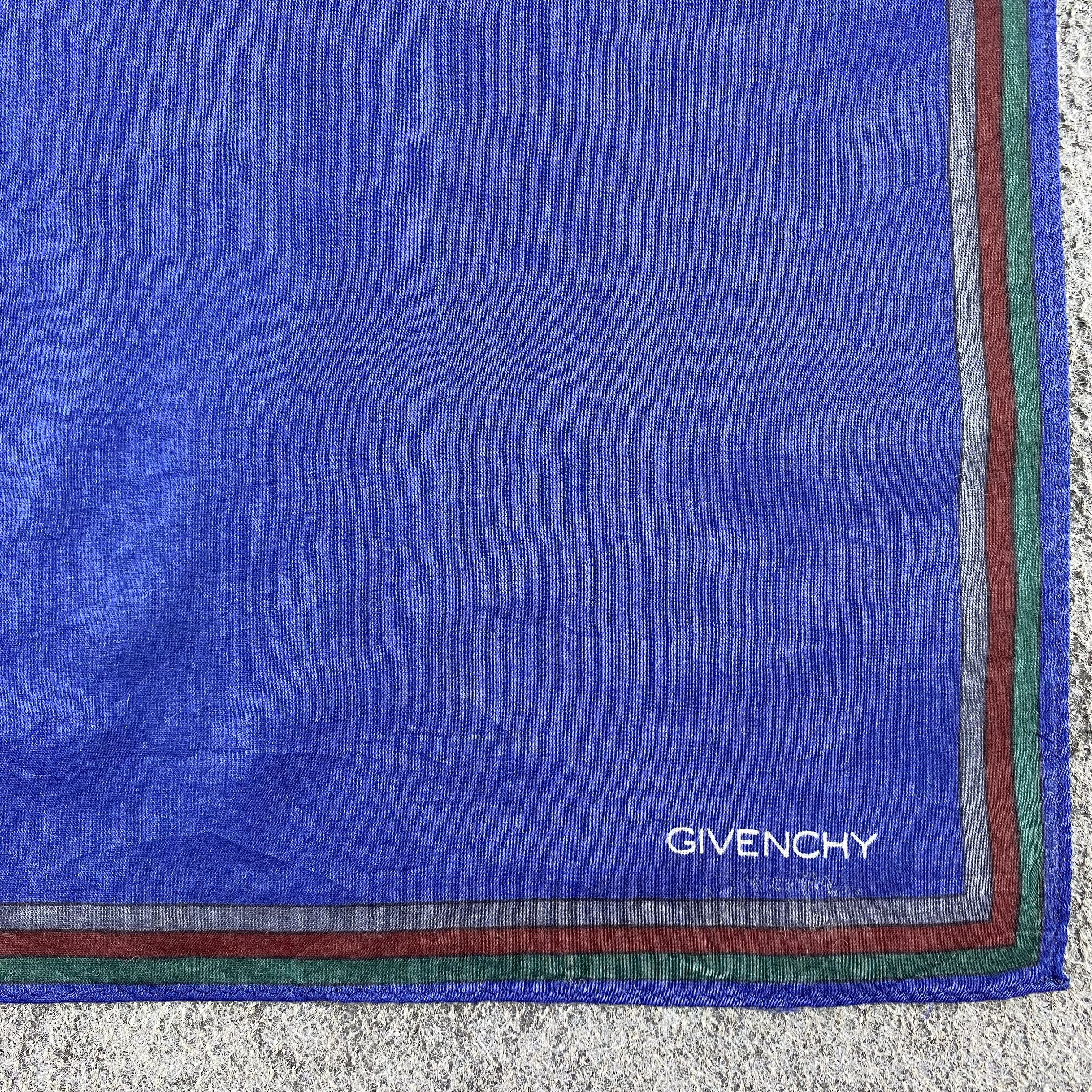 Vintage Givenchy Handkerchief/Neckerchief/Bandana HC648 Size ONE SIZE - 3 Thumbnail