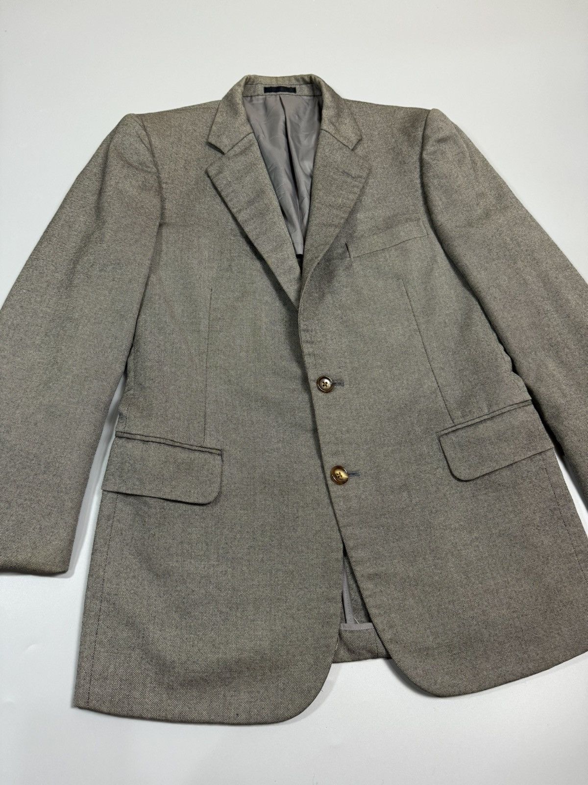 Burberry Prorsum Burberrys Prorsum Blazer Coat Vintage Size 38R - 4 Thumbnail