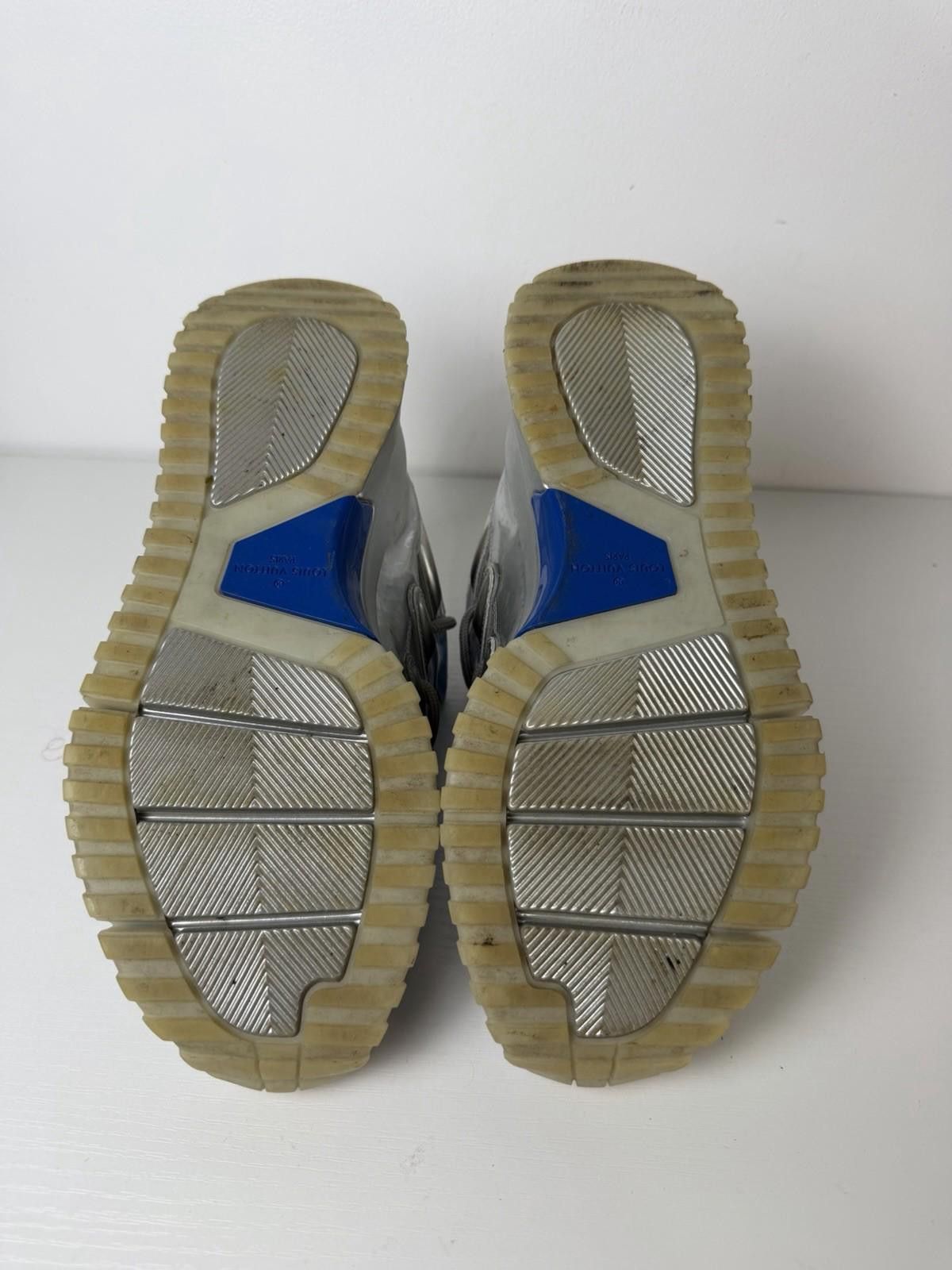 Louis Vuitton Louis Vuitton Zig Zag Sneaker Silver Blue SZ 7 LV (US 9) Size US 9 / EU 42 - 7 Thumbnail