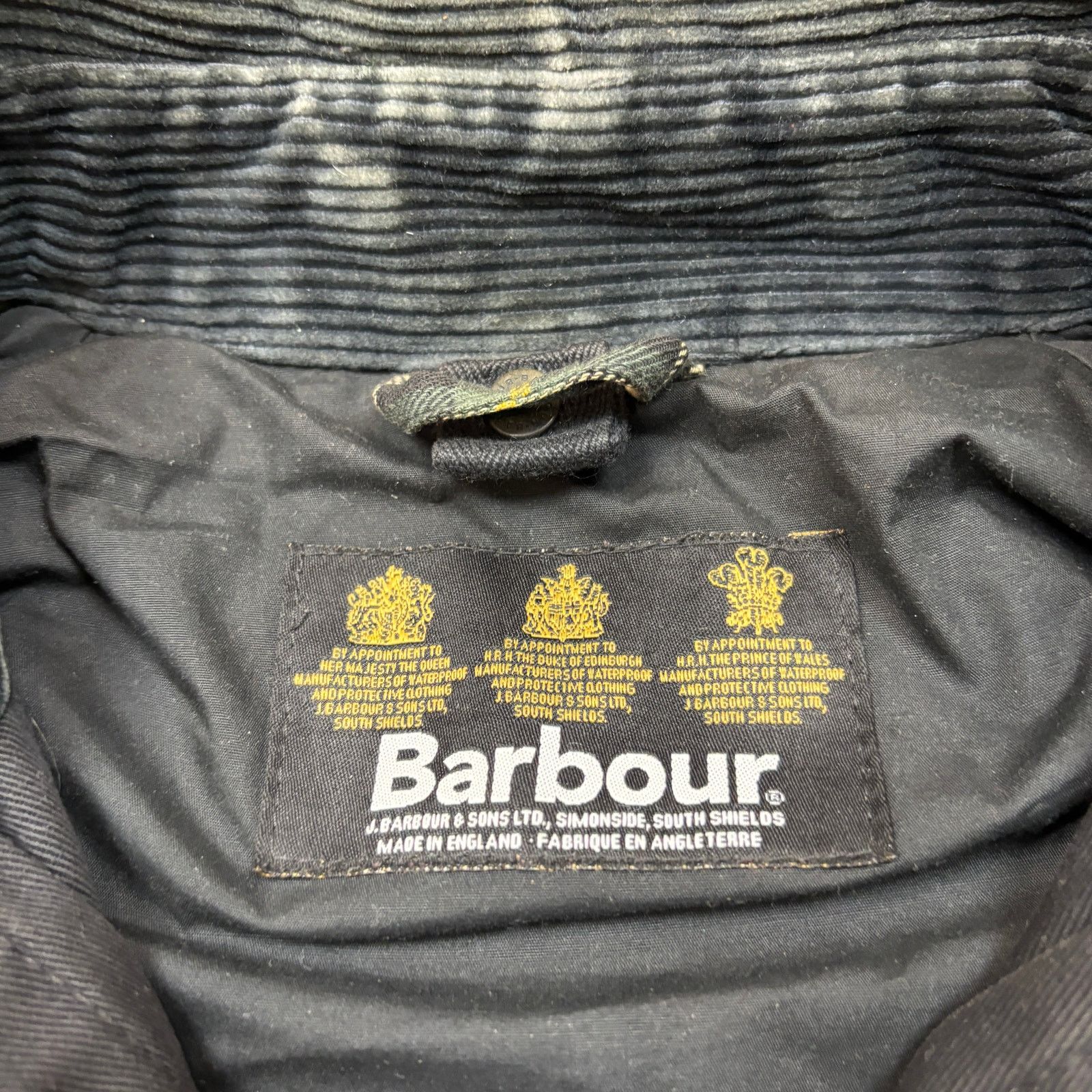 Barbour × Rare Rare Barbour Amble Riding Jacket Waxed Cotton Hooded Men's L Size US L / EU 52-54 / 3 - 4 Thumbnail