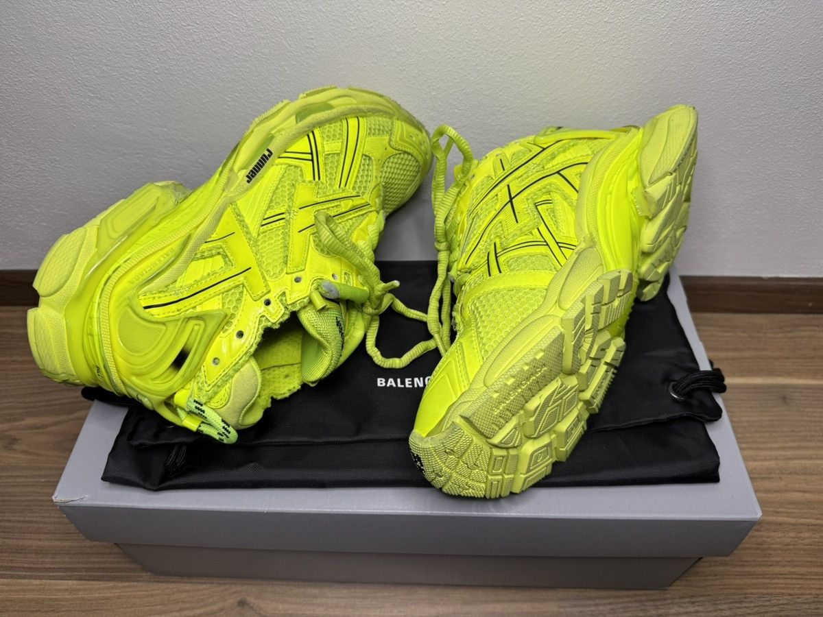 Balenciaga Balenciaga runner (FLUO) Size US 8 / EU 41 - 4 Thumbnail