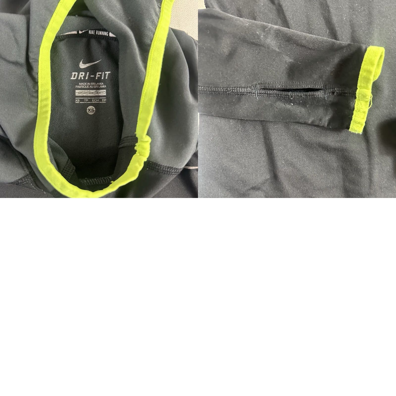 Nike Nike Element Women's XS Hoodie Running Black Neon Active Gym Training Dri-FIT Pullover Womens Size XS / US 0-2 / IT 36-38 - 8 Thumbnail