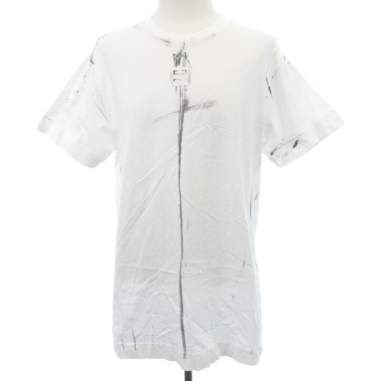 Givenchy Givenchy Givenchy Cotton T Shirt Textile T-Shirts BM712W3Y6B DUTY FREE for USA Size ONE SIZE - 1 Thumbnail