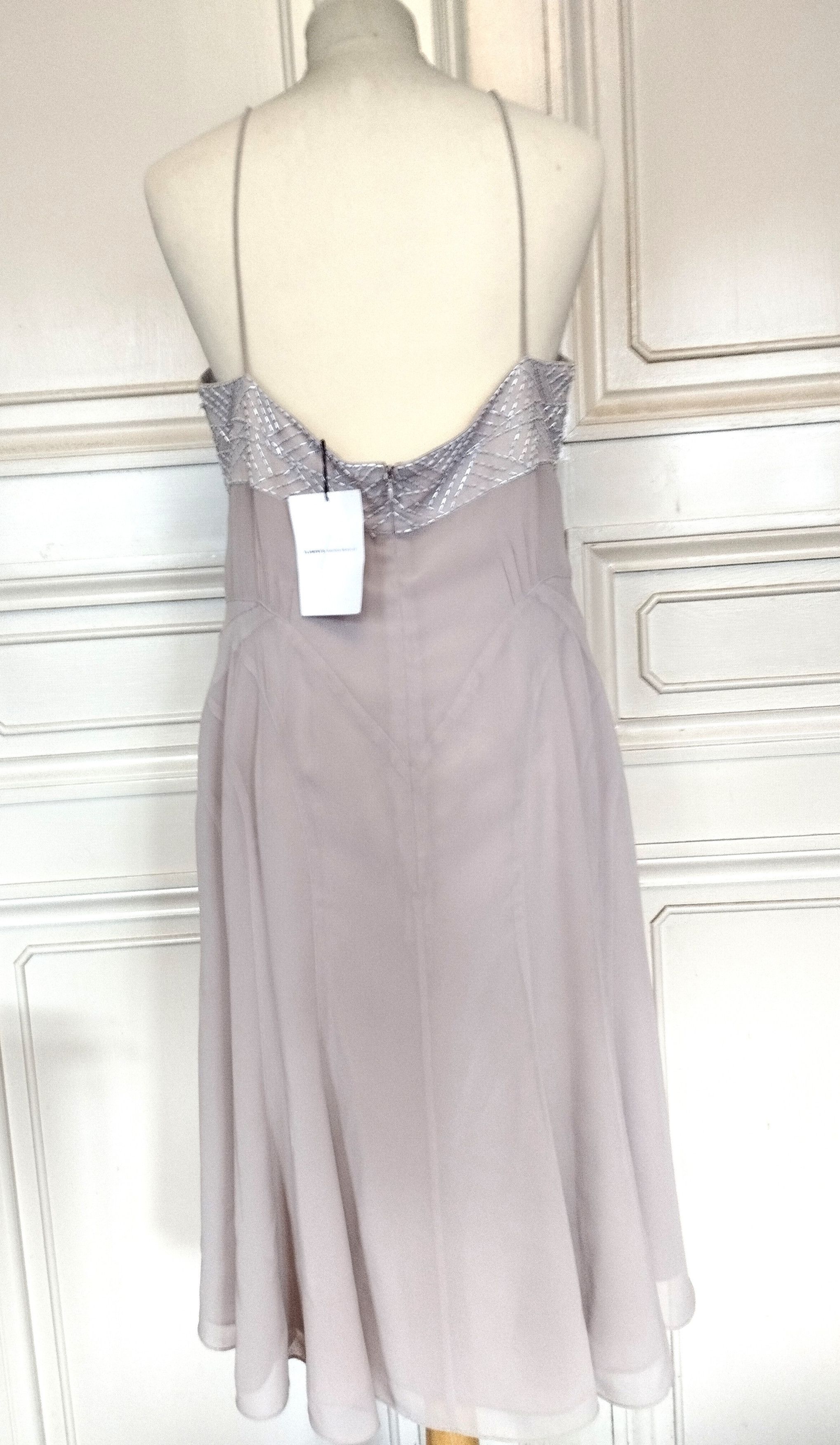 Designer Amanda Wakeley Robe Sculpturale Soirée Cérémonie T XL/XXL Size XL / US 12-14 / IT 48-50 - 3 Thumbnail