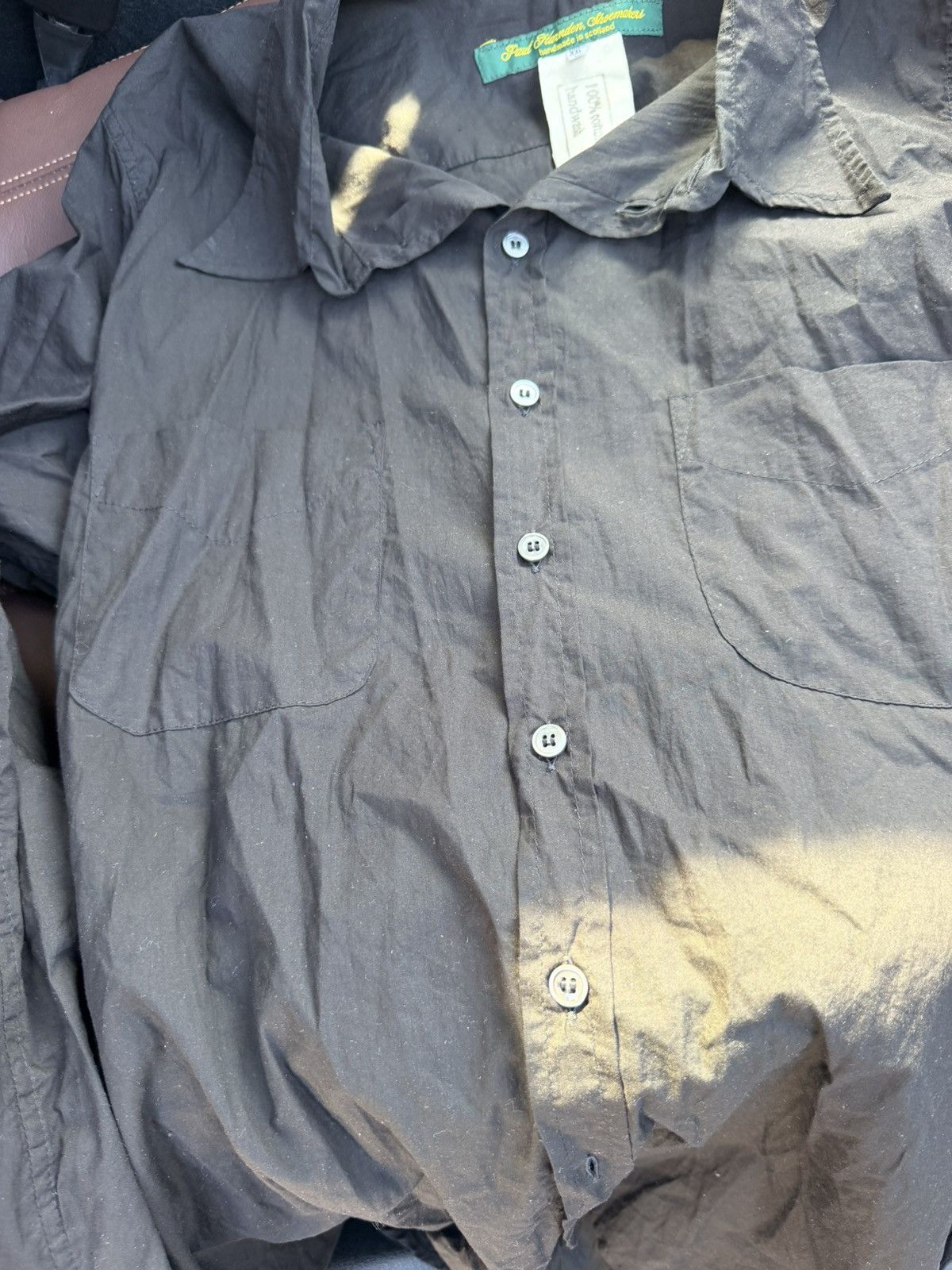 Paul Harnden Shirt Black Size XXL