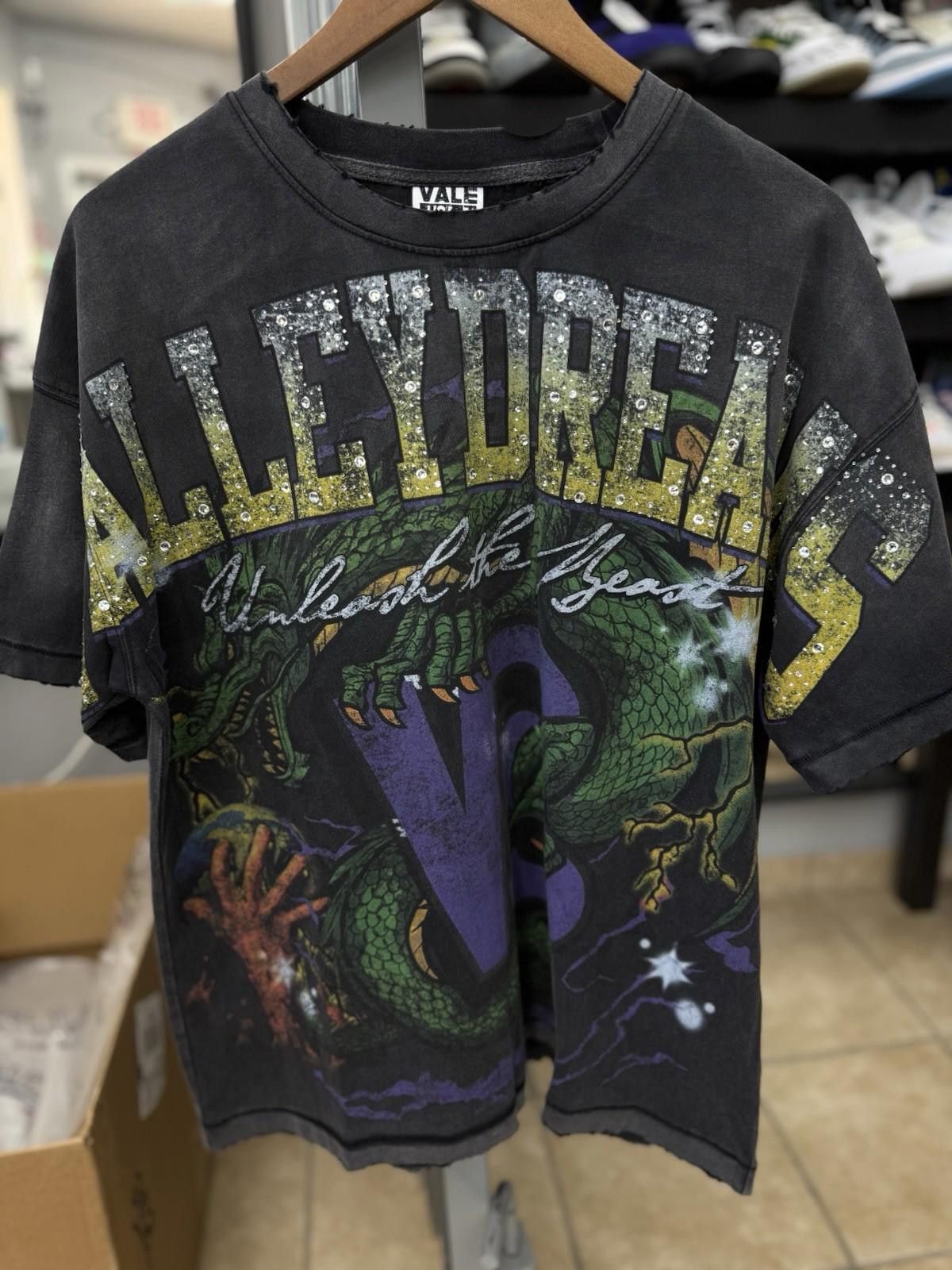 Size Small - Vale Forever Summer Stone Bling Tee Authentic