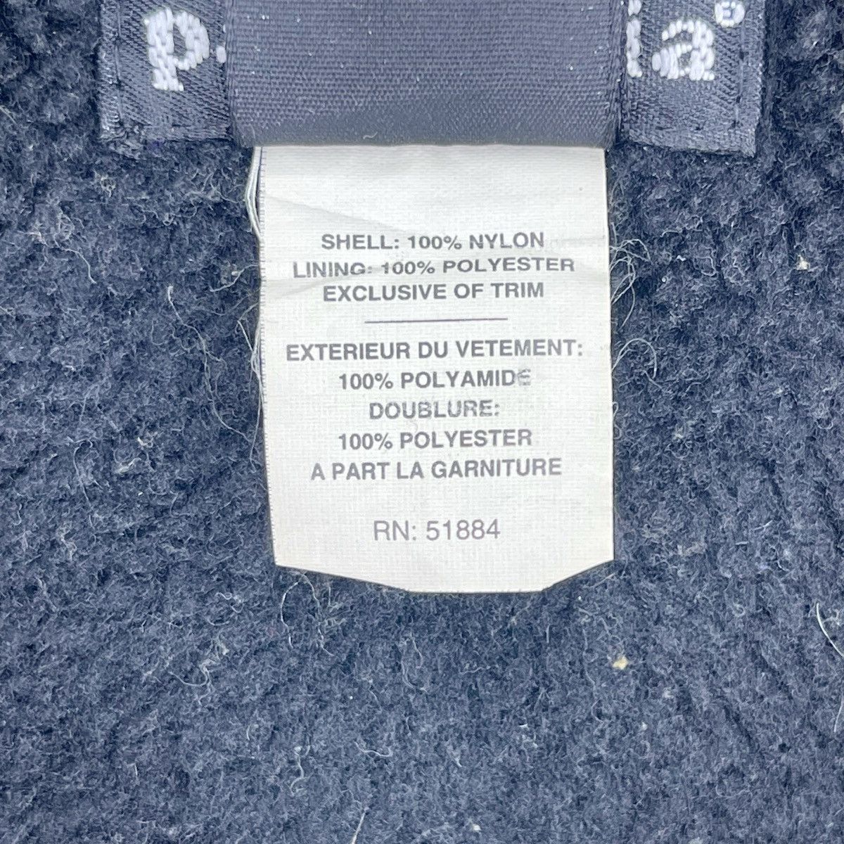 Patagonia × Vintage 99’s Patagonia Lining Fleece Fusion Nylon Hoodie Jacket Size US M / EU 48-50 / 2 - 9 Thumbnail