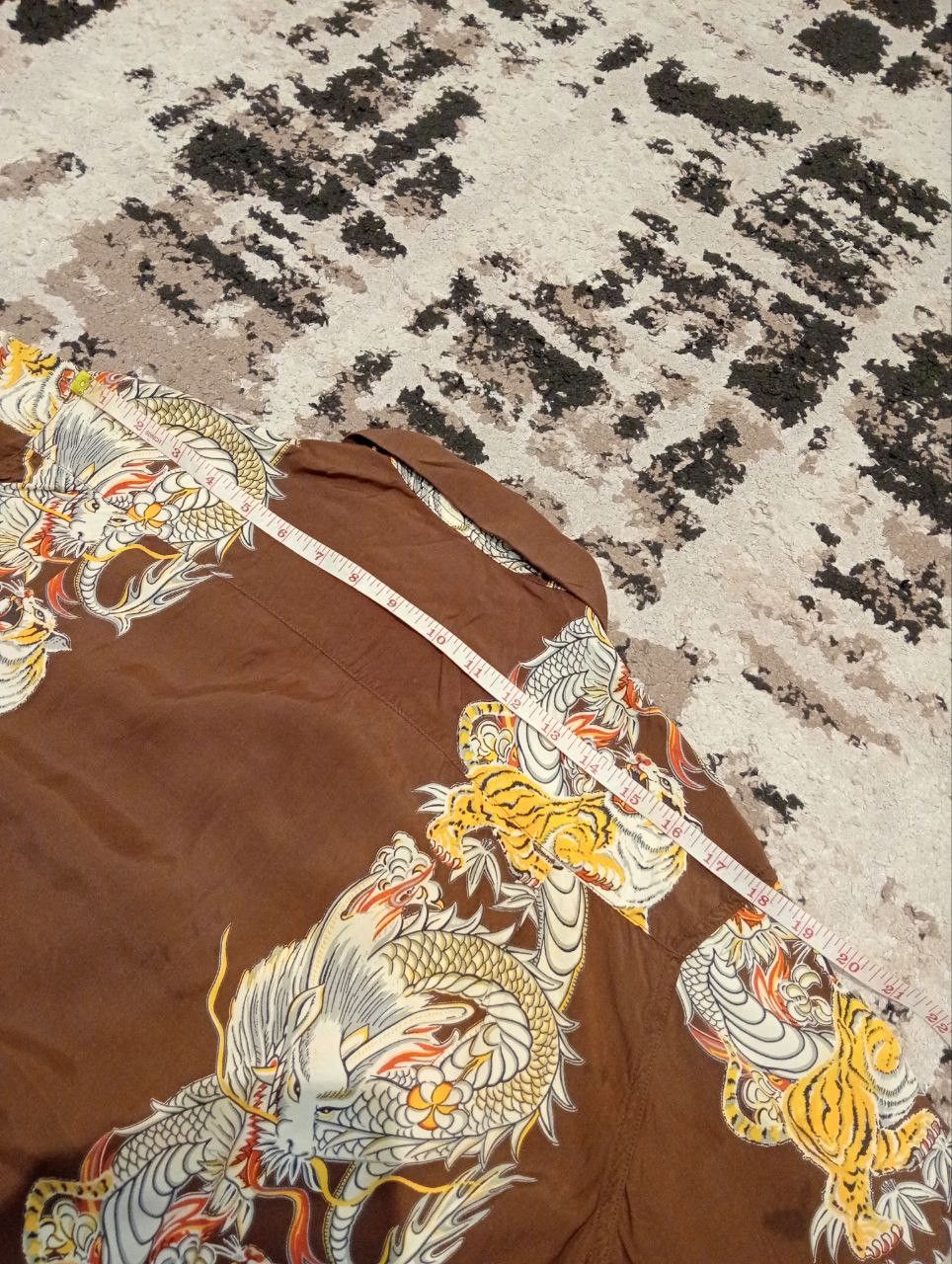 Japanese Brand Vintage Japanese Hanauma Bay Dragon Tiger Aloha Shirt Size US L / EU 52-54 / 3 - 11 Thumbnail