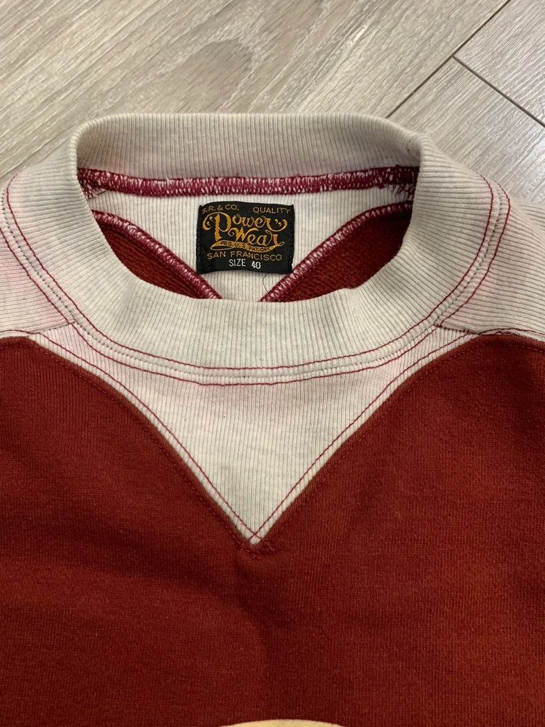 Freewheelers Freewheelers Indian red and white vintage wigwam fleece sw Size US XXS / EU 40 - 3 Thumbnail