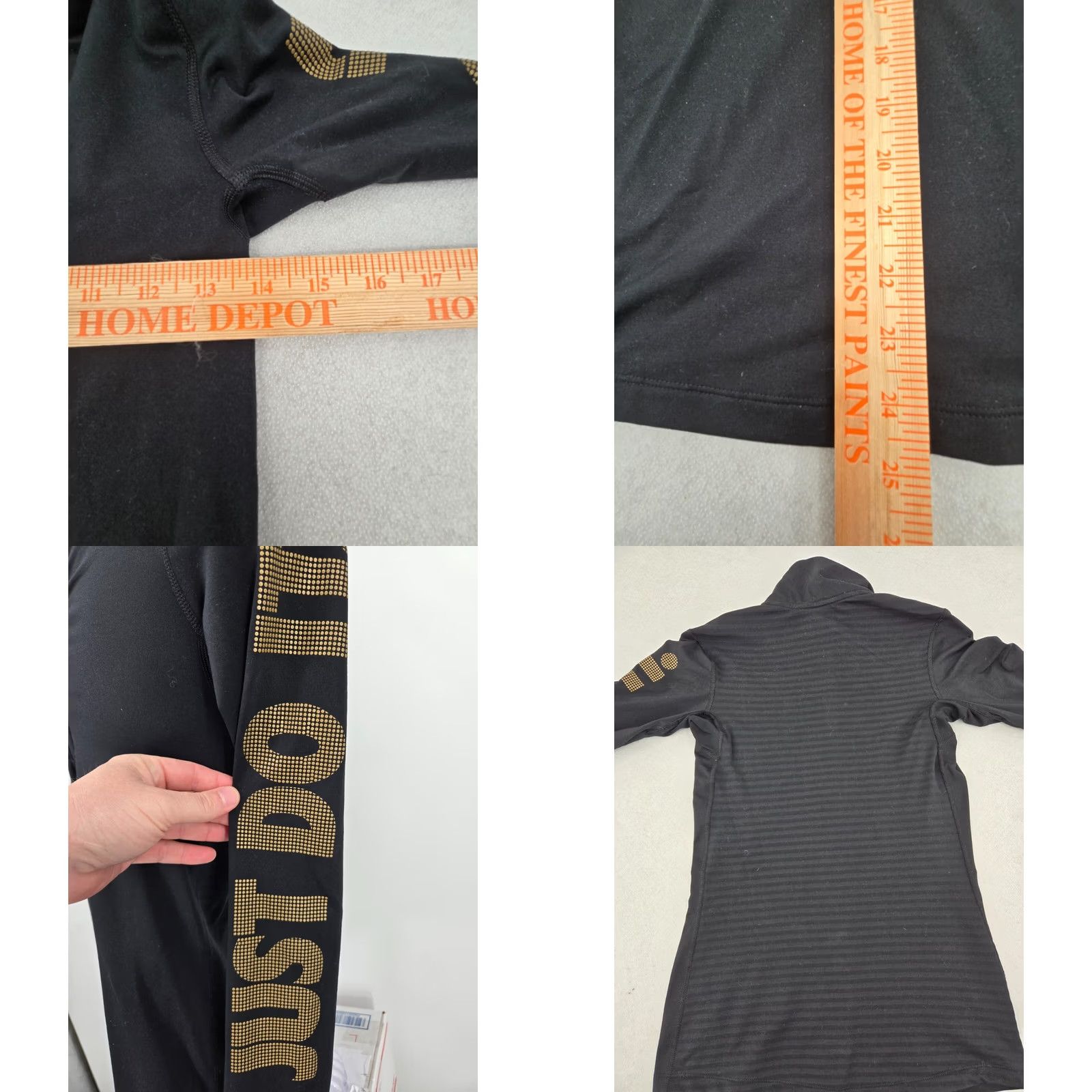 Nike Nike Pro Women's Top Shirt S Black 1/2-Zip Dri-Fit Stretch Long-Sleeve Pullover Casual Activewear Nike Therma Size S / US 4 / IT 40 - 8 Thumbnail