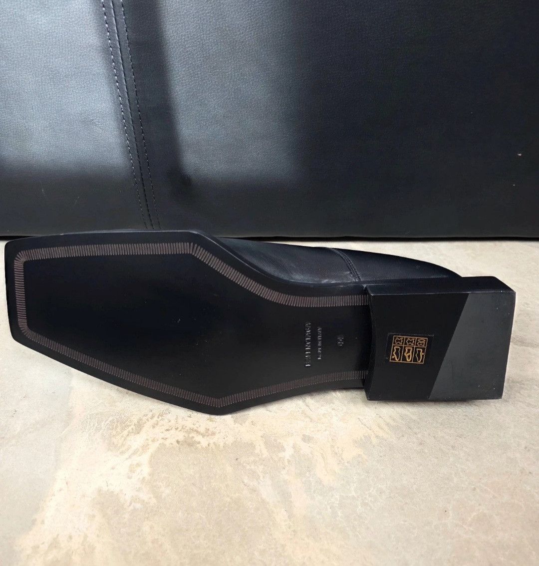Balenciaga Balenciaga derbies in black smooth leather Size US 11 / EU 44 - 9 Thumbnail