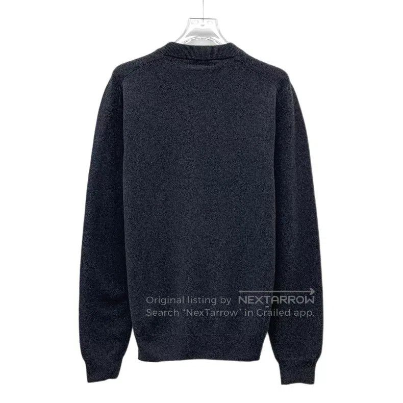 Hermes Hermes Black wool round neck long sleeve knit sweater Size US M / EU 48-50 / 2 - 2 Thumbnail