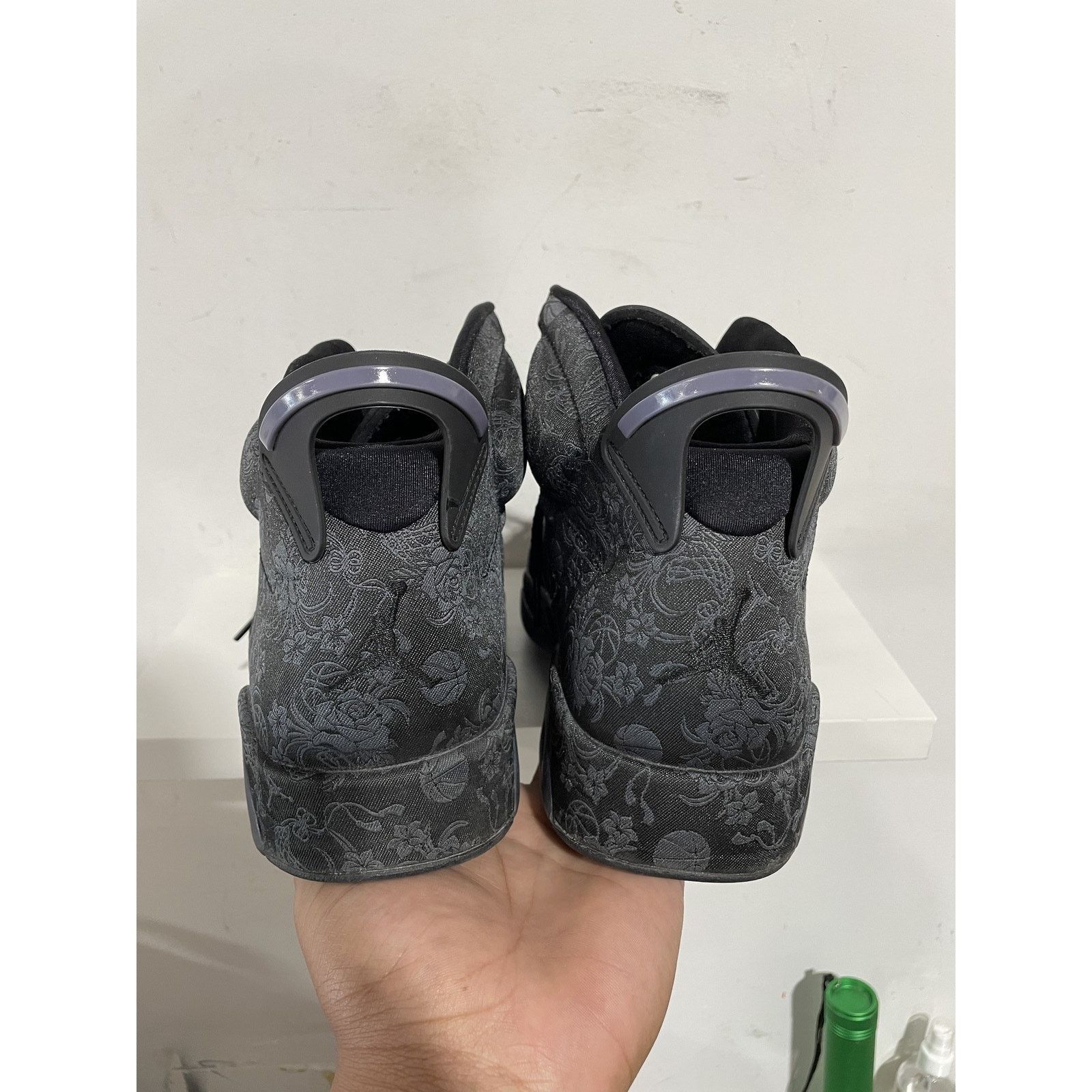 Jordan Brand JORDAN 6 RETRO SD TRIPLE BLACK SIZE 14.5W (13 M) PREOWNED Size US 13 / EU 46 - 4 Thumbnail