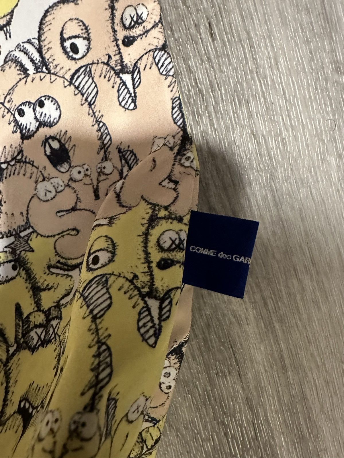 Comme des Garcons Comme des Garcons x KAWS Cross Body BackPack Bag Yellow Size ONE SIZE - 2 Thumbnail