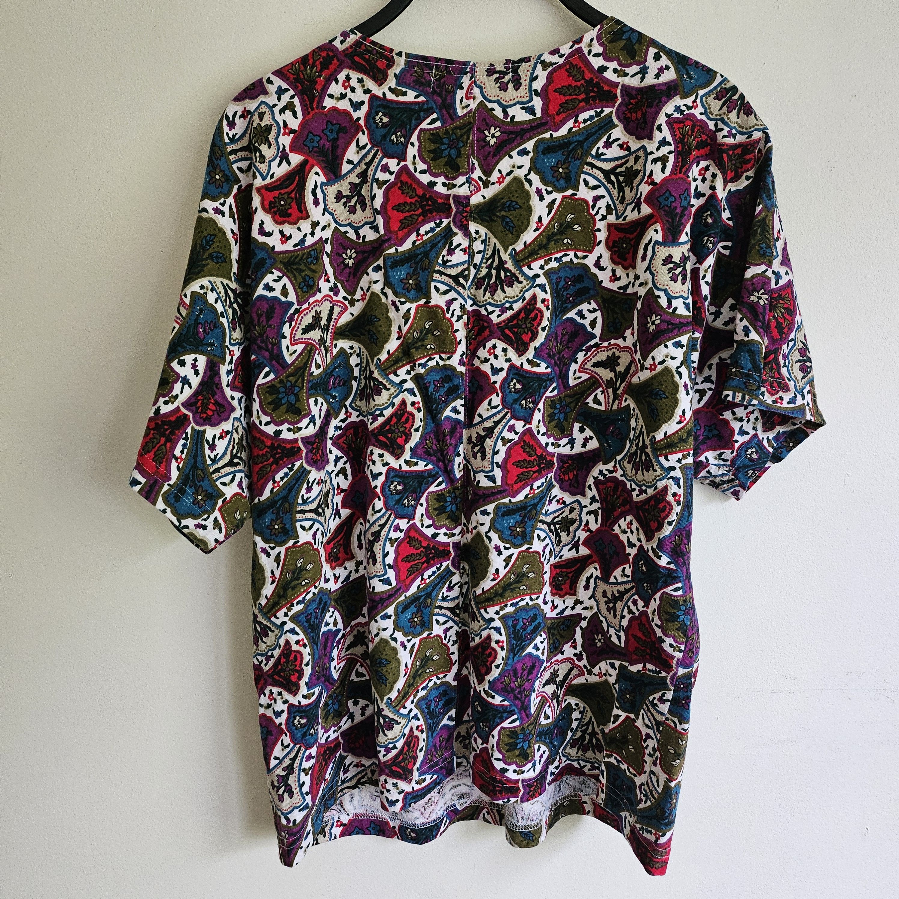 Cherokee × Vintage Vintage Cherokee Vivid T Shirt Sz MEDIUM Made In USA 90s Size M / US 6-8 / IT 42-44 - 8 Thumbnail
