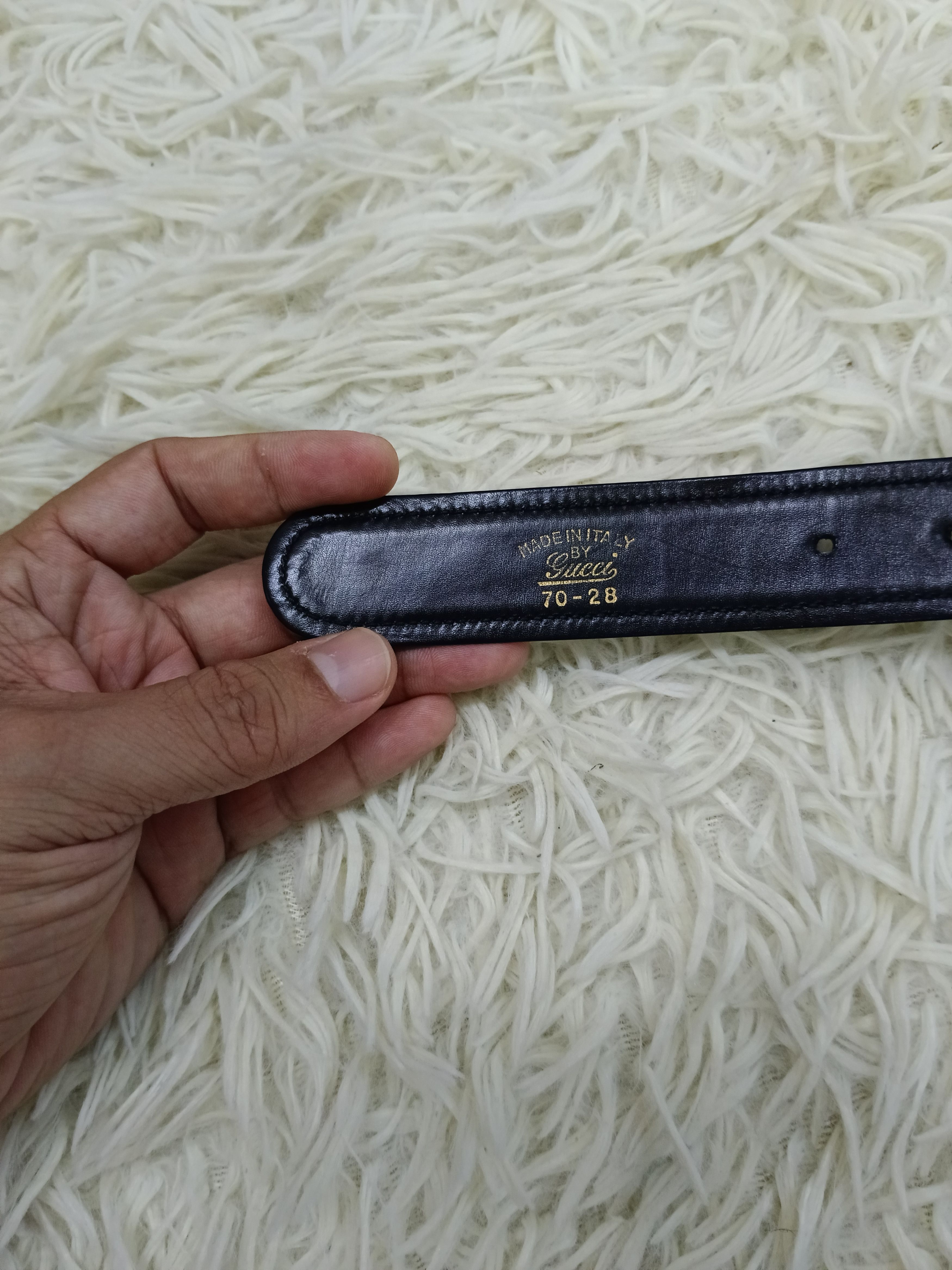 Gucci GUCCI LEATHER MADE IN ITALY 70-28 Size ONE SIZE - 5 Thumbnail