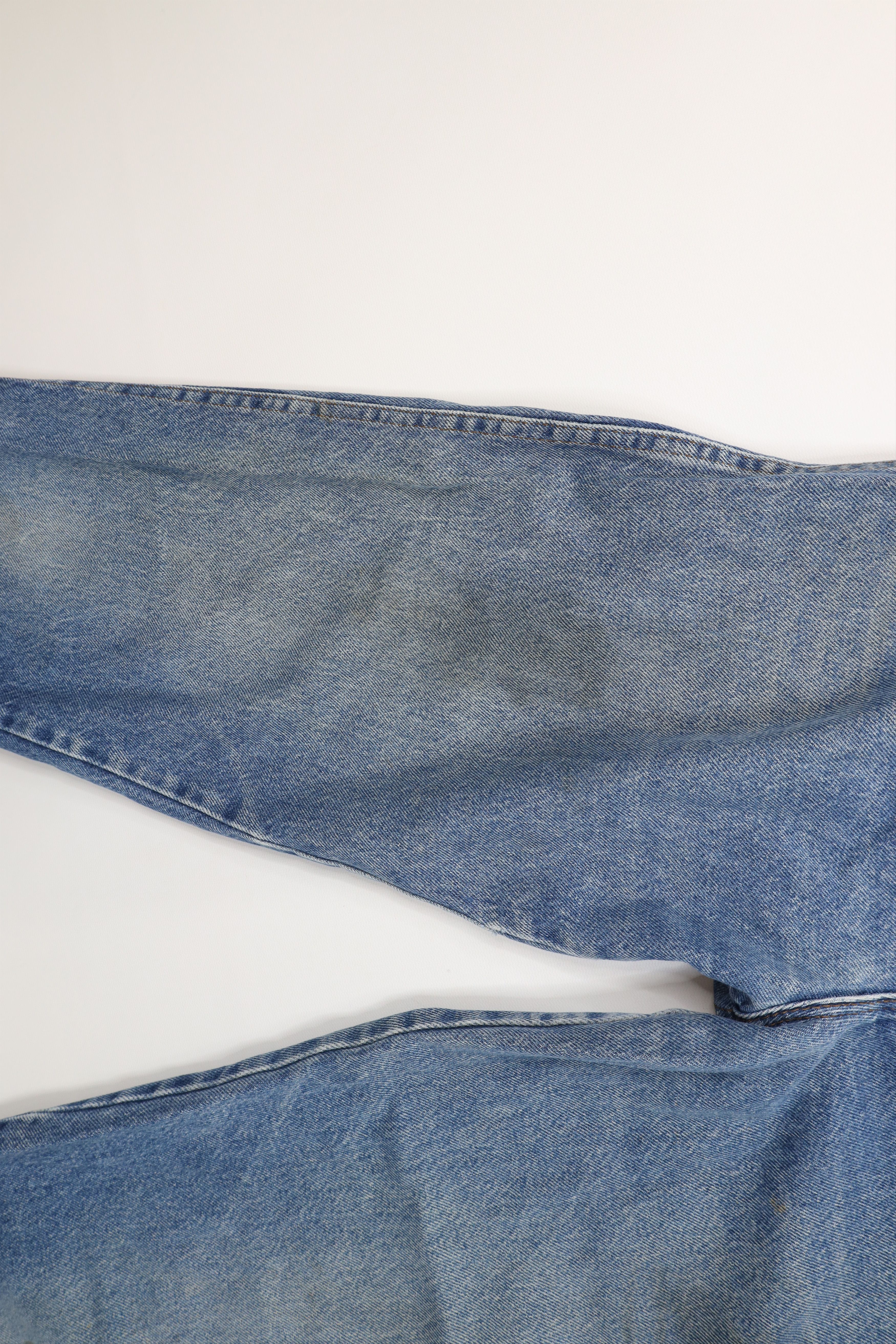 Vintage Vintage 90s Streetwear High Waist Tapered Jeans Blue USA Size 32" / US 10 / IT 46 - 8 Thumbnail