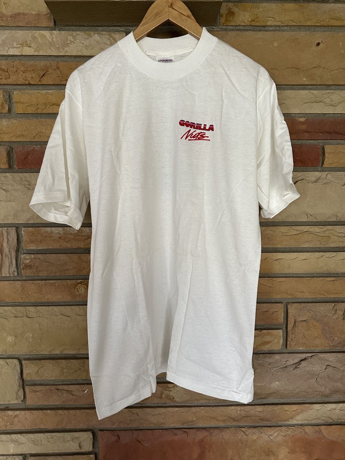 Vintage Vintage 90s Gorilla Nuts Mechanic Racing Graphic Tee Size US L / EU 52-54 / 3 - 2 Thumbnail