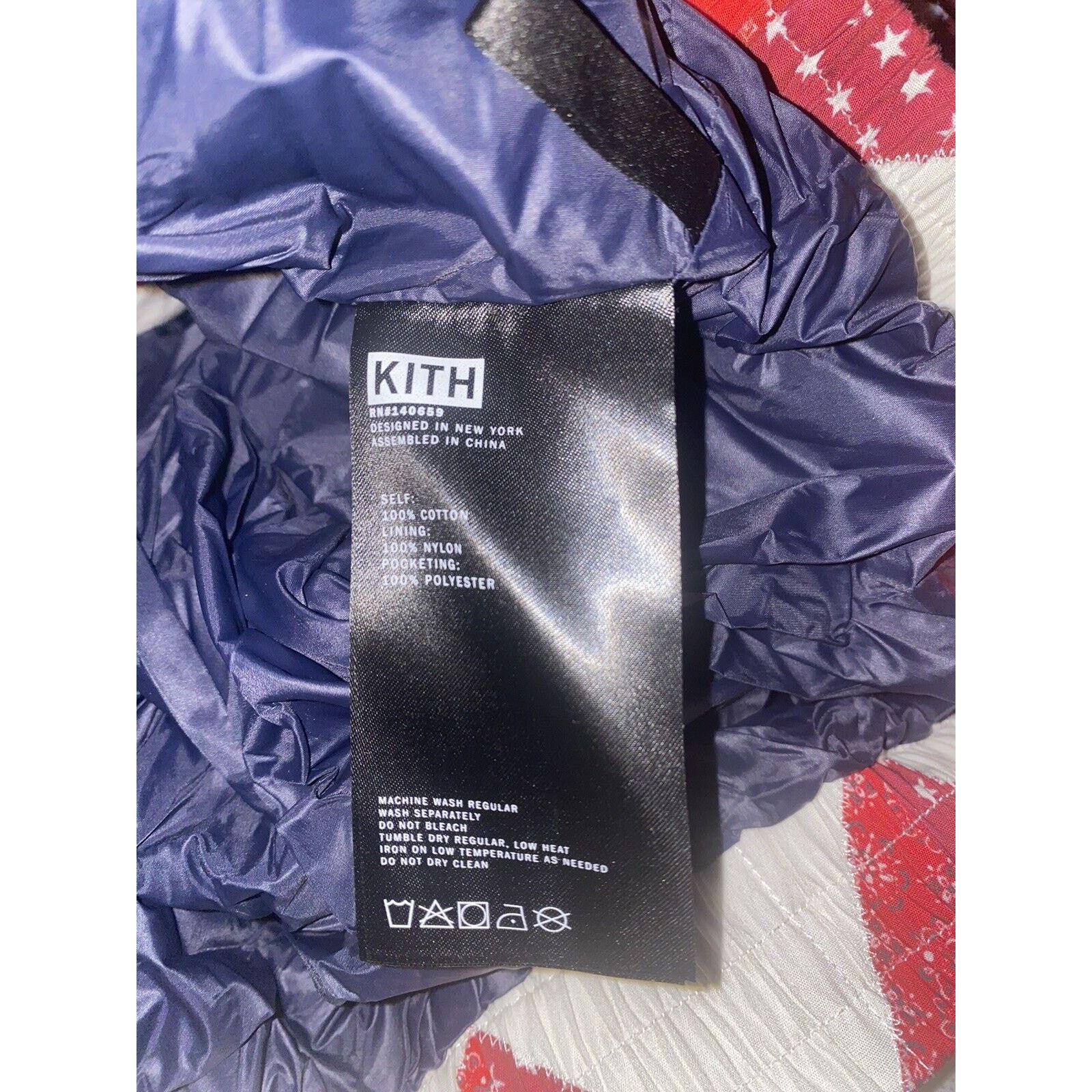 Kith New Kith Zig Zag Track Jacket USA Patchwork Sz XL Olympic Size US XL / EU 56 / 4 - 8 Thumbnail