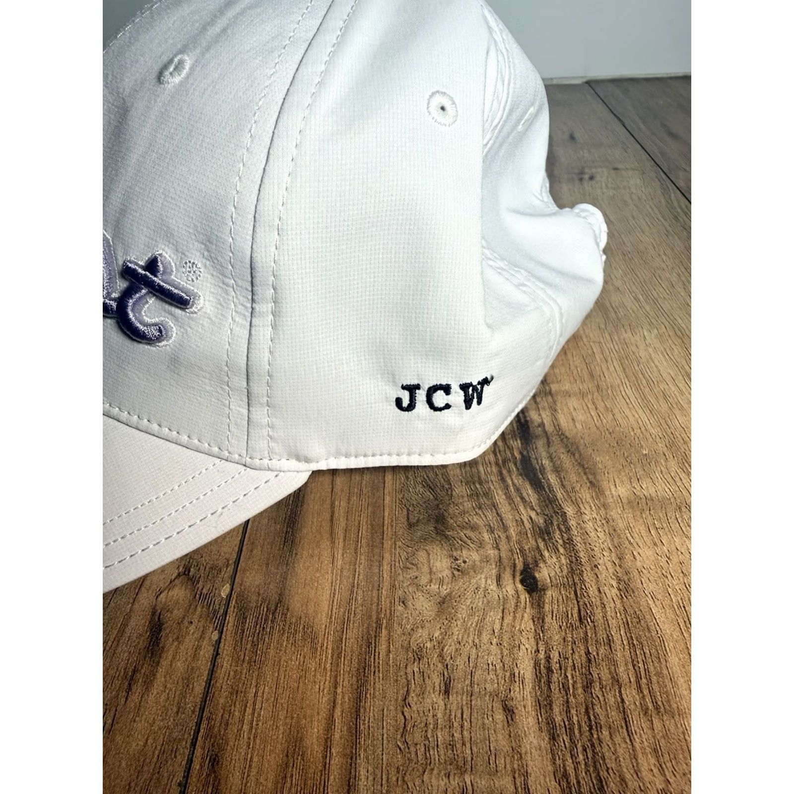 Titleist Titleist Golf Pro V1 Performance Adjustable White Purple Lavender Script Cap Size ONE SIZE - 3 Thumbnail