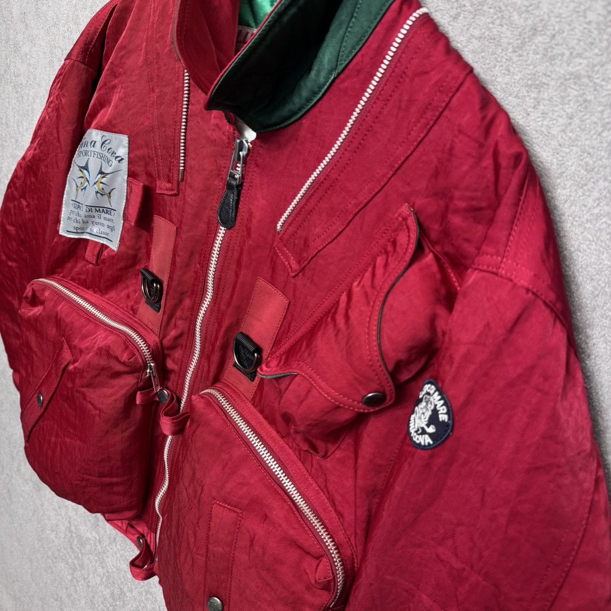 Other Sina Cova Lupo Di Mare Multi Pocket Cargo Nylon Boxy fit Size US S / EU 44-46 / 1 - 4 Thumbnail