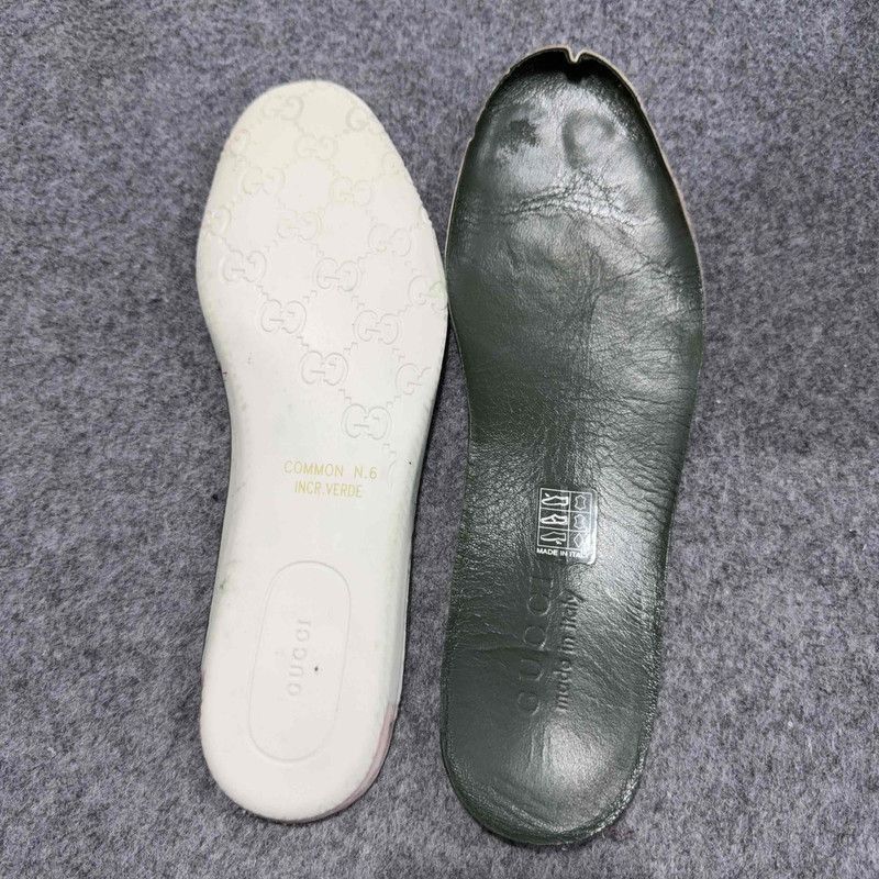 Gucci Gucci Stylish High-Top Sneakers in Green and Black -2508 Size US 8.5 / EU 41-42 - 9 Thumbnail