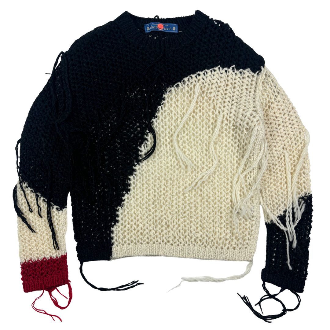 Blackmeans Blackmeans Punk Knit Sweater Size US S / EU 44-46 / 1 - 1 Thumbnail